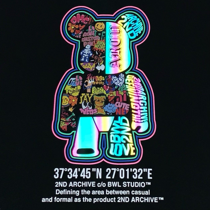 [2nd Archive]グラフィティベア反射Tシャツ(SAB231)