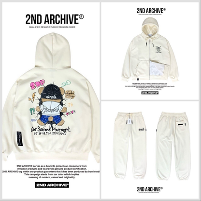 カジュアルコーデにぴったりなライトグレーパーカーのコーデ例