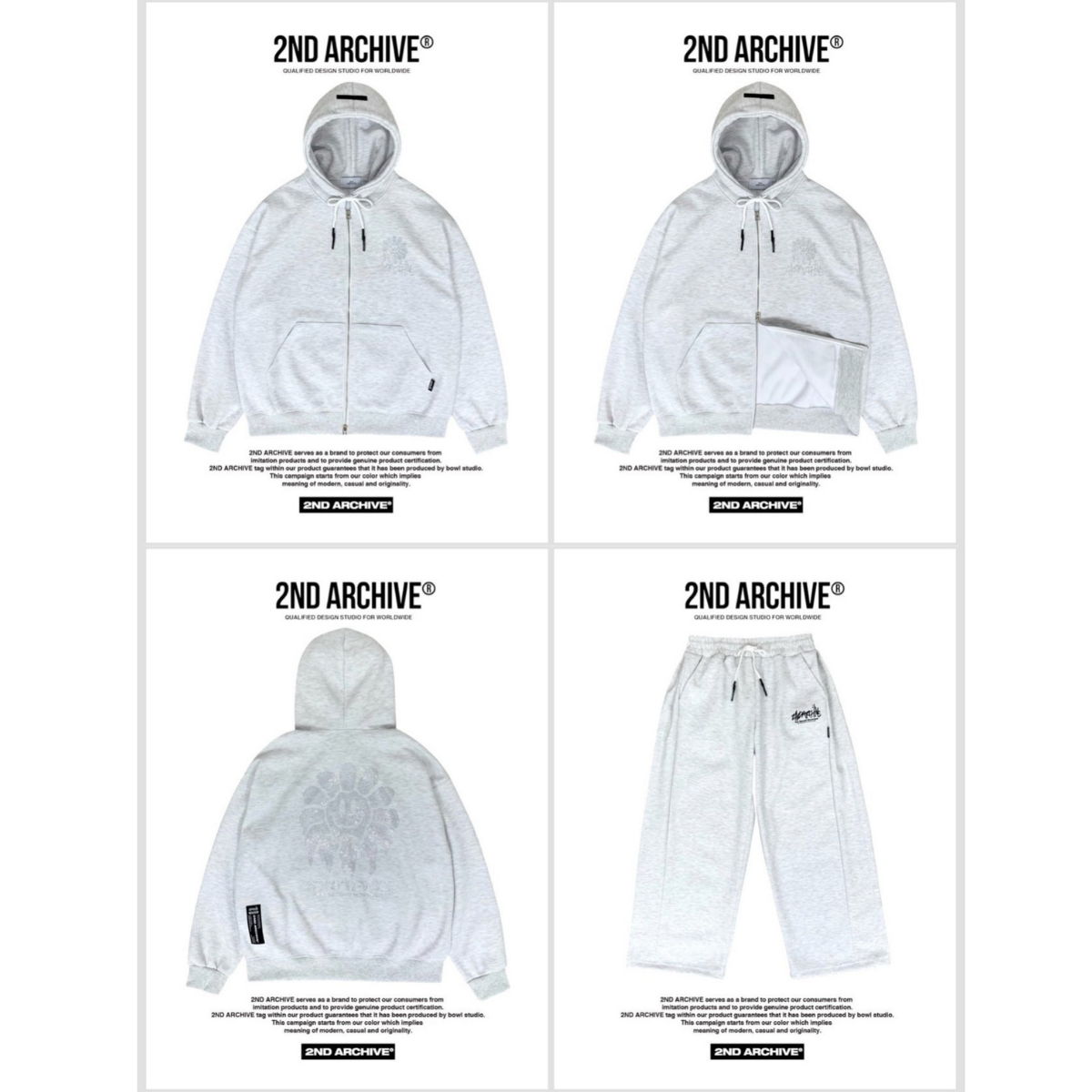 ブラックパーカーのスタイルを強調した全身コーディネート