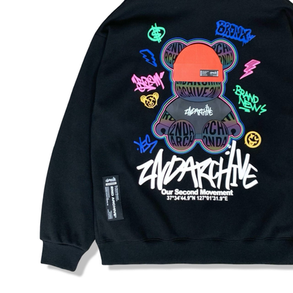 [2nd Archive]レッドレーベル ニットベアパーカー※セット販売あり(SAB207)