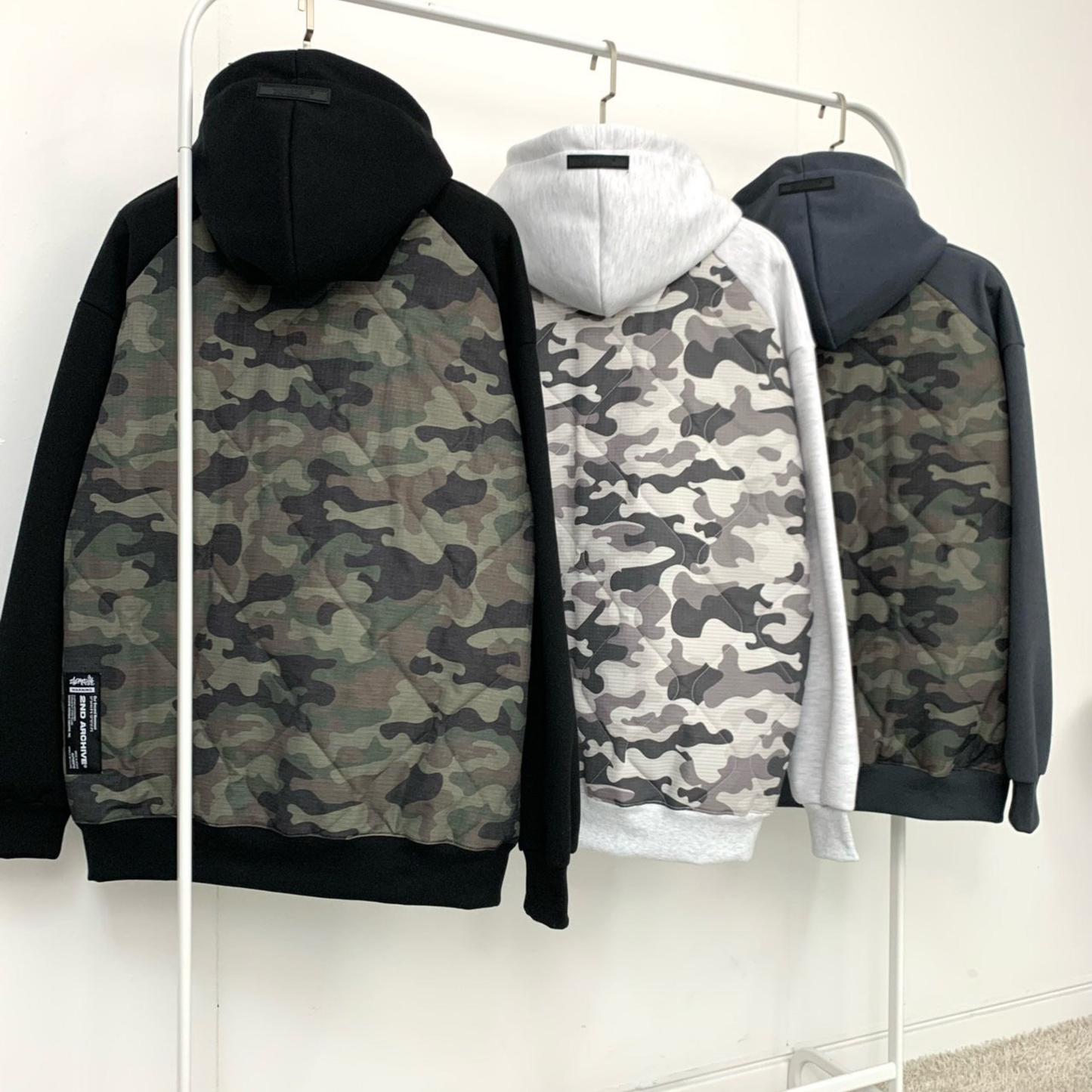 [2nd Archive]ソウルカモパッド入りパーカー※セット販売あり(SAB209)