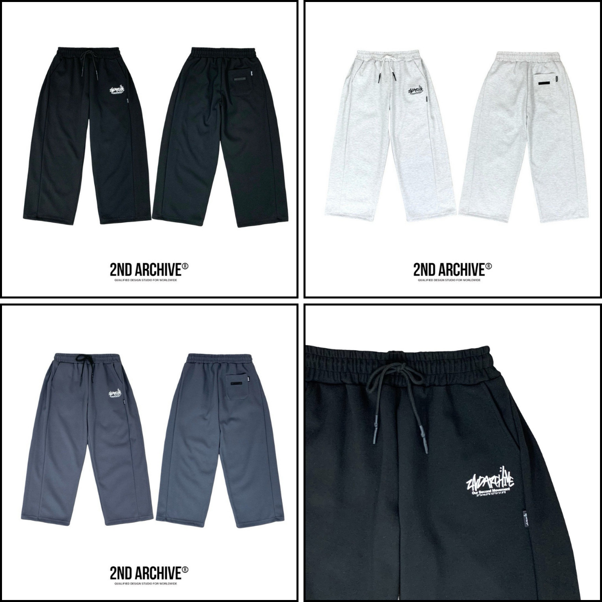 ゆったりとしたシルエットのジップアップパーカーの着用例