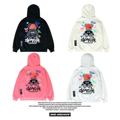 [2nd Archive]レッドレーベル ニットベアパーカー※セット販売あり(SAB207)