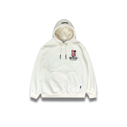 [2nd Archive]ピンクヒョウ柄ベアパーカー※セット販売あり(SAB210)