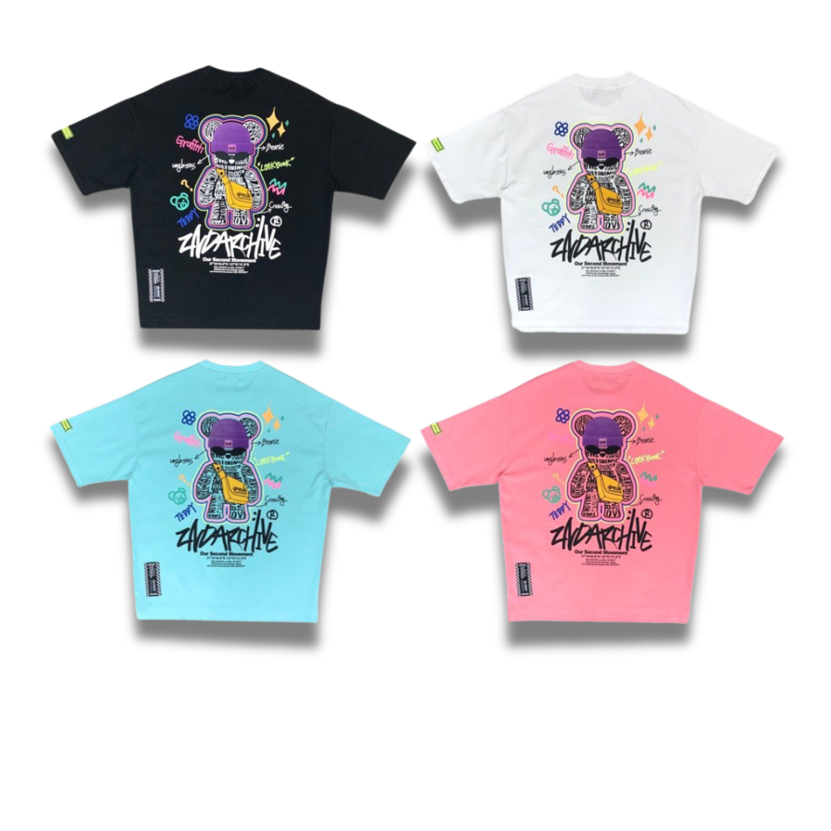 ハミクマソウルデザインTシャツ2枚セット ハミクマ ハミクマソウル Tシャツ 2枚セット USJ ハロウィン