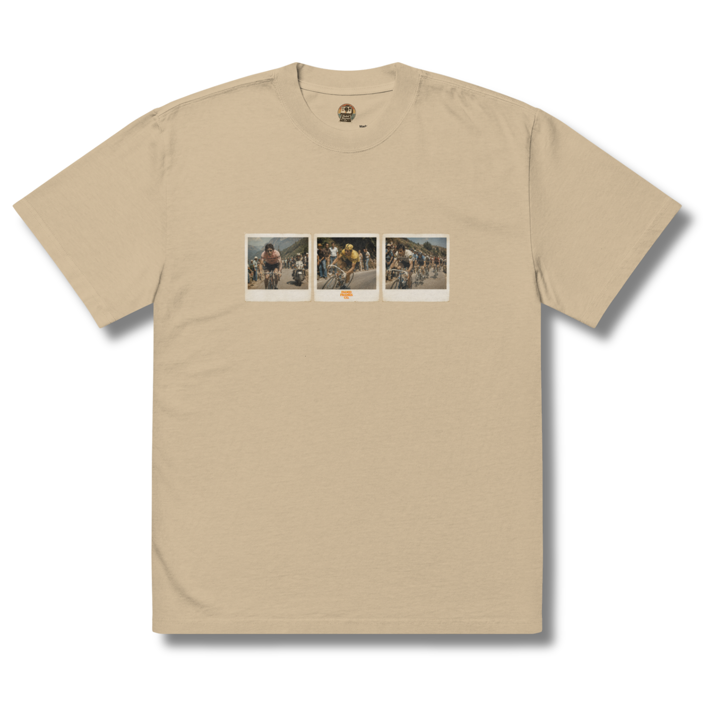 [Faded Frames Co.] ヴィンテージサイクリング写真Tシャツ (135)