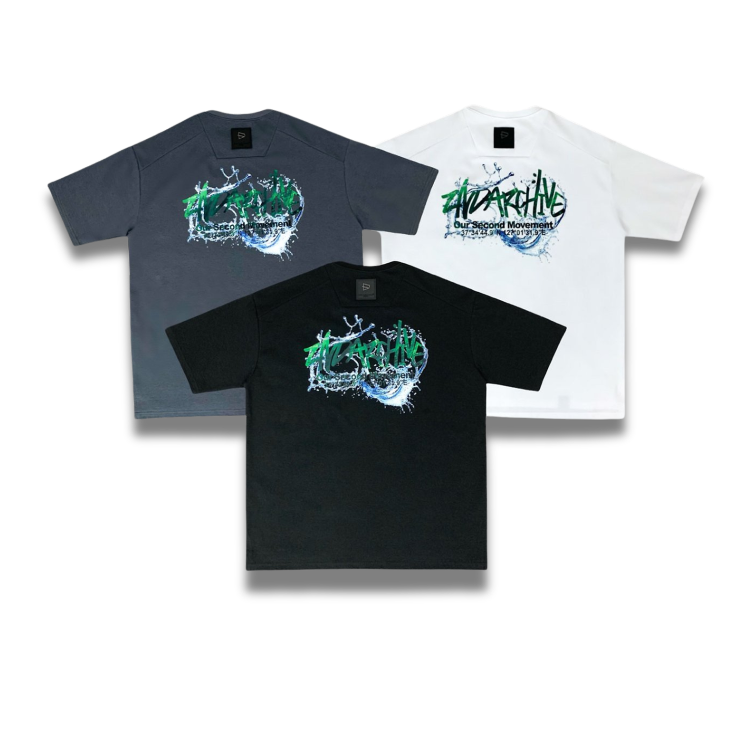 [2nd Archive]波のサインのロゴTシャツ(SAB250)