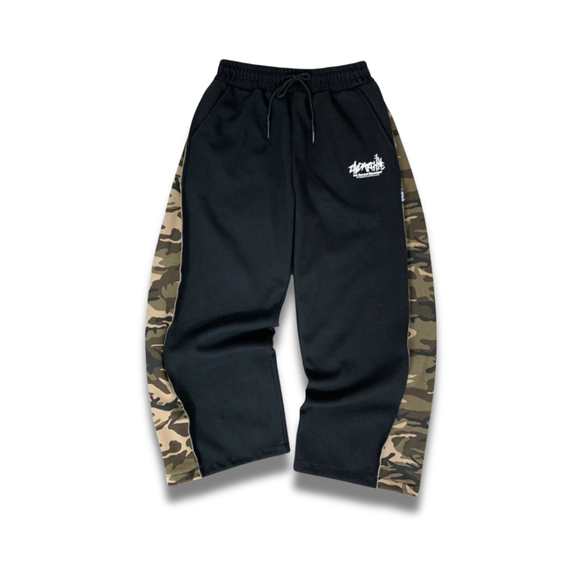 パンツ LOSTshadow シャイニー裾ドロストカーゴパンツ｜ファッション通販のマインド