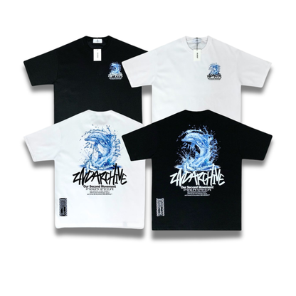 [2nd Archive]イルカの波Tシャツ(SAB239)