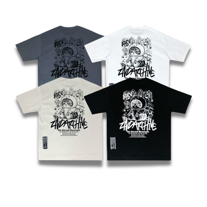 [2nd Archive]不機嫌そうな猫のスケッチTシャツ(SAB245)