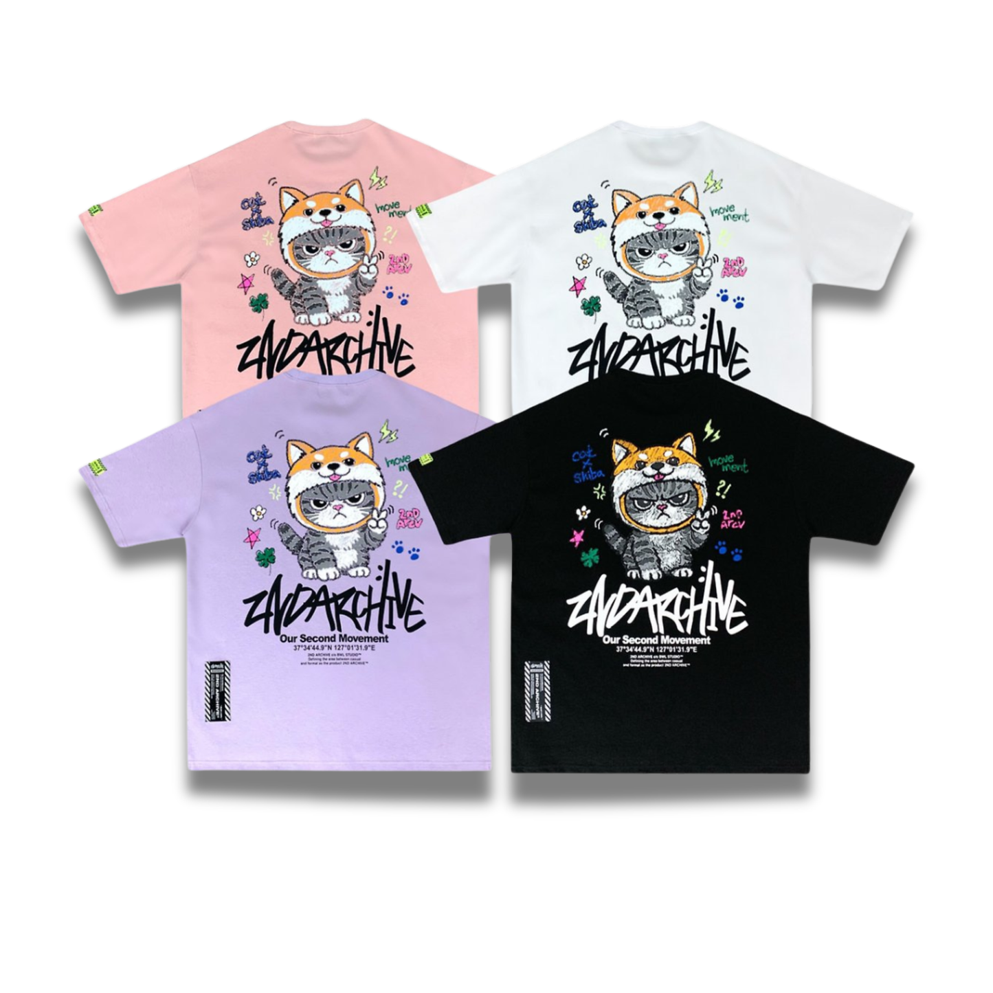 [2nd Archive]シアヴァ猫Tシャツ(SAB238)