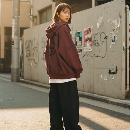 2nd Archive Anna K Zip-Up Hoodie - Female Street Lifestyle