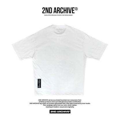 韓国製2nd ArchiveのクレヨンベアTシャツ。