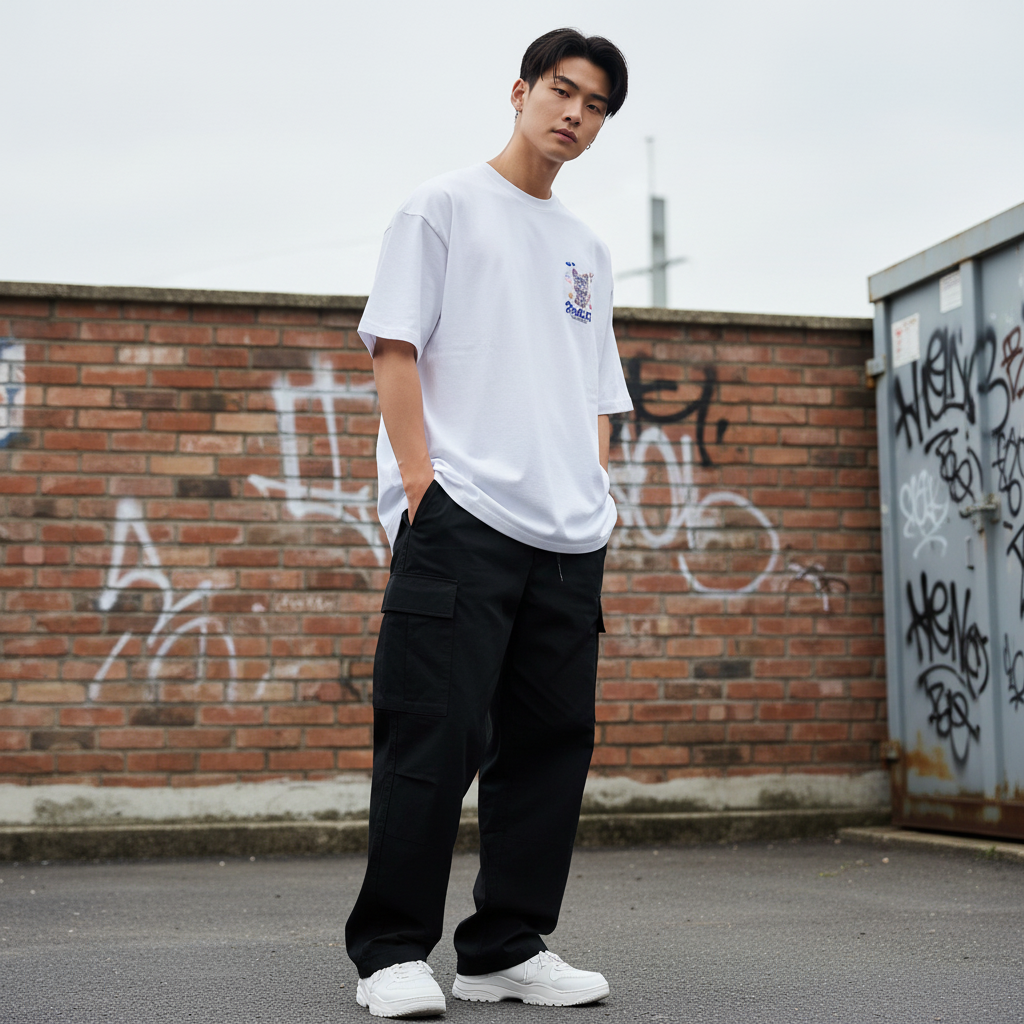 2nd Cat Logo T-shirt Lifestyle