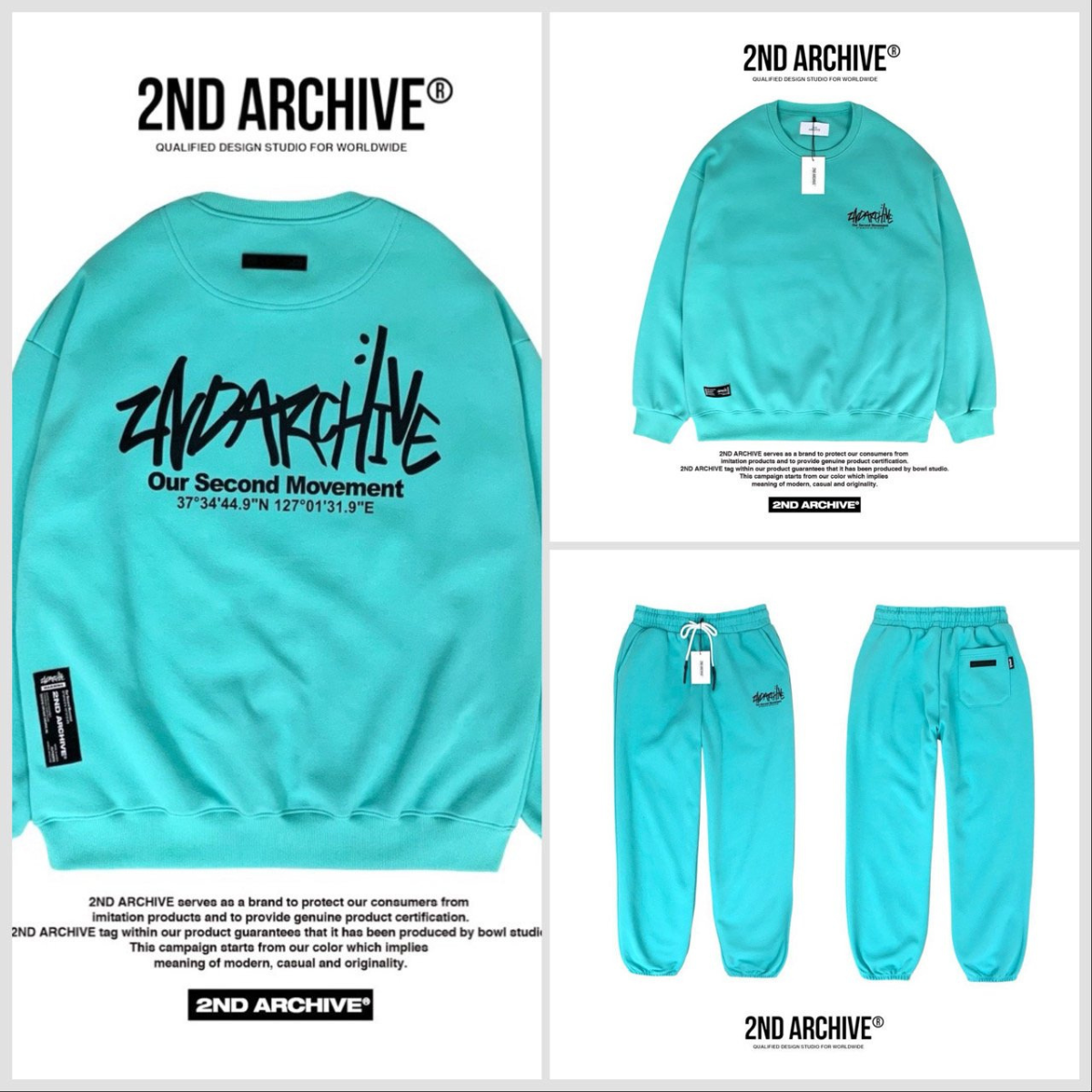 ブラック生地とロゴのコントラストが際立つアップカット