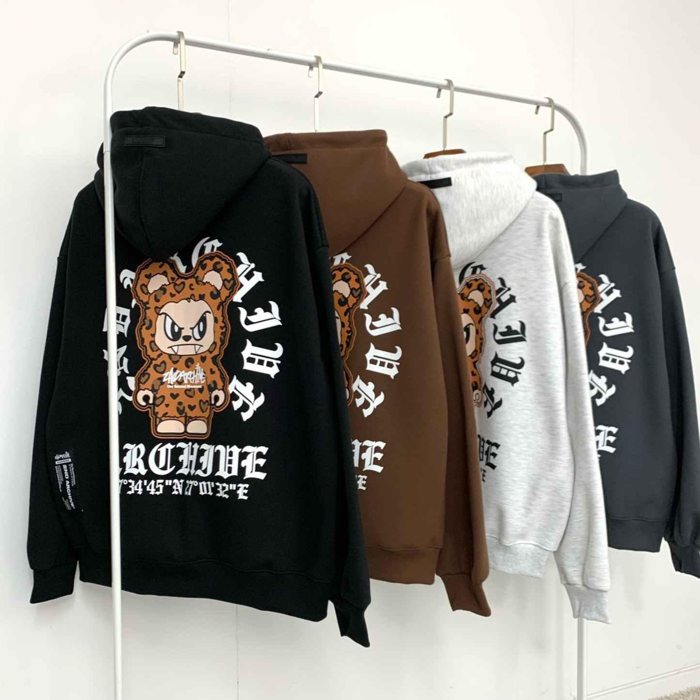 [2nd Archive]レオパードベア ジップアップパーカー(SAB208)