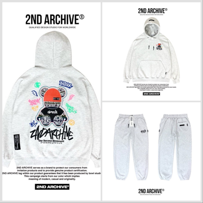 [2nd Archive]レッドレーベル ニットベアパーカー※セット販売あり(SAB207)