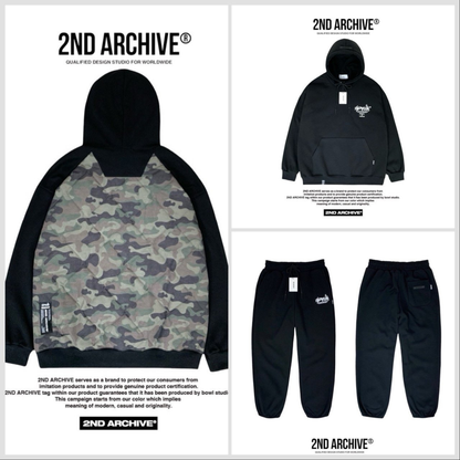 [2nd Archive]ソウルカモパッド入りパーカー※セット販売あり(SAB209)