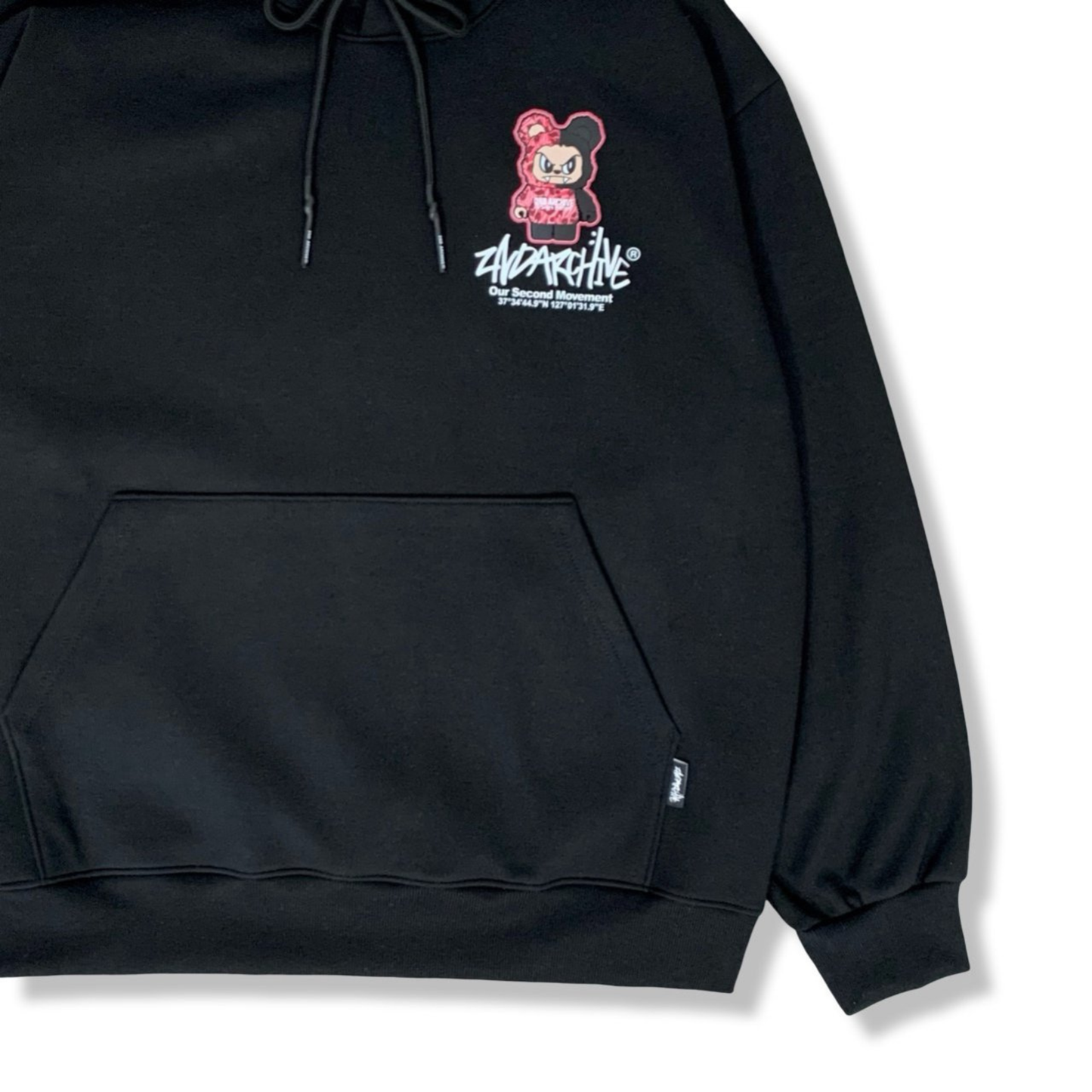 [2nd Archive]ピンクヒョウ柄ベアパーカー※セット販売あり(SAB210)