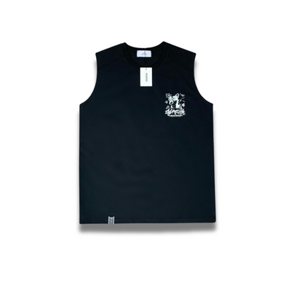 [2nd Archive] Corgi Dove Sleeveless T-shirt (SAB115)