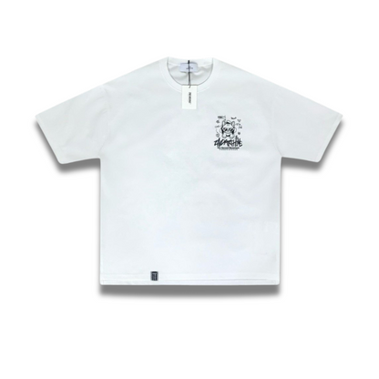 [2nd Archive]サークルロゴのクールな猫のTシャツ(SAB117)