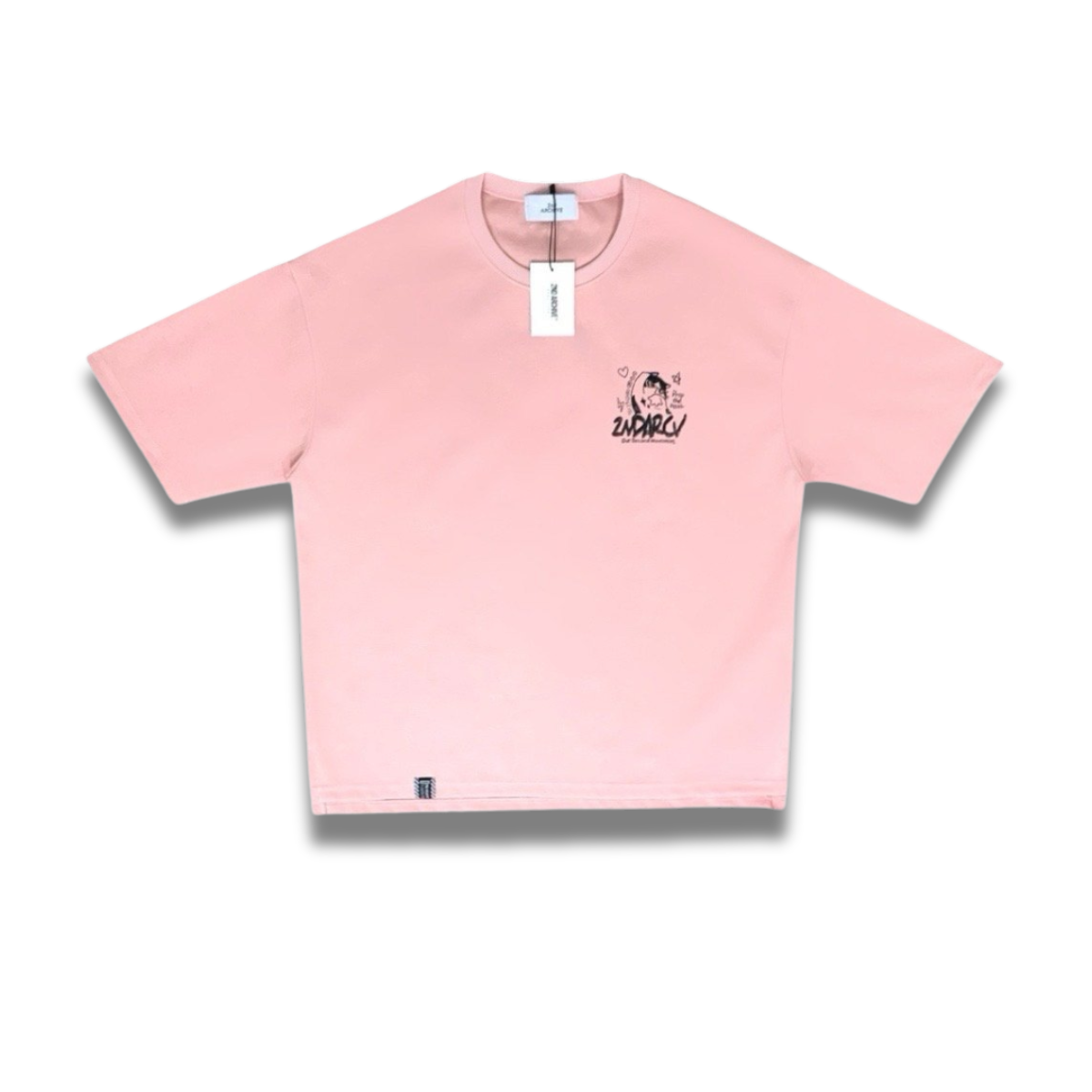 夏にぴったり！ポップなカラーとユニークなイラストのオーバーサイズT