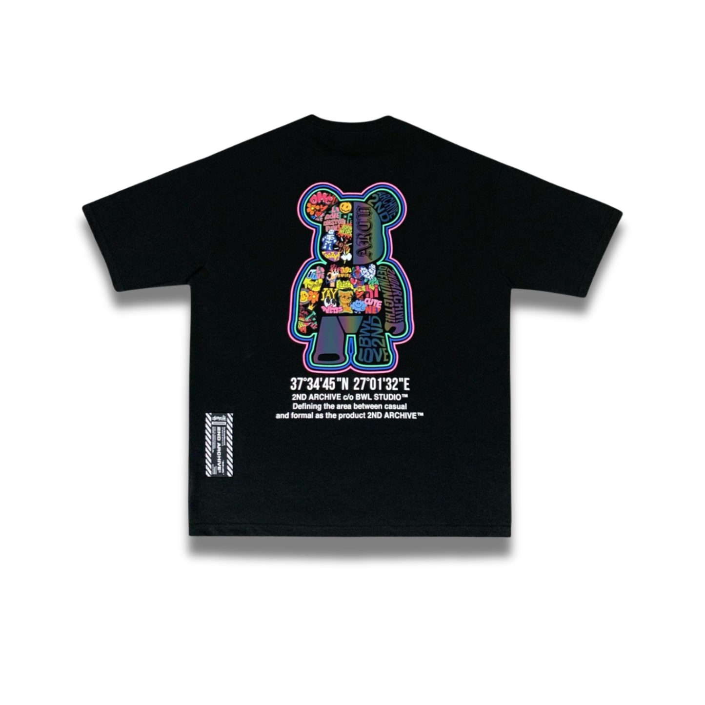 [2nd Archive]グラフィティベア反射Tシャツ(SAB231)