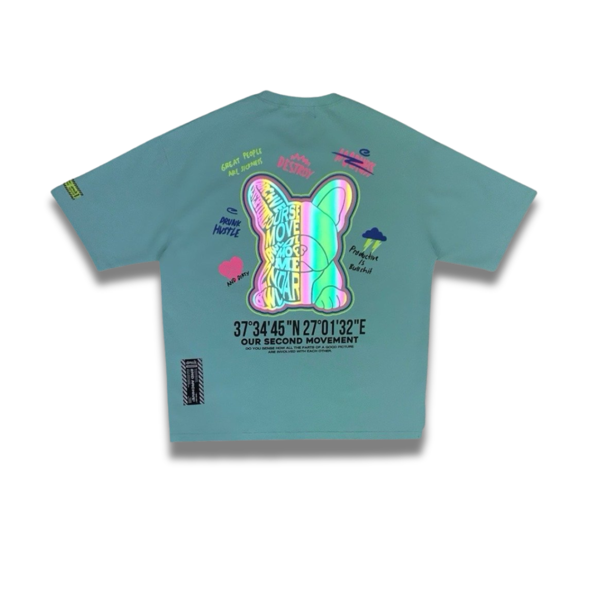 [2nd Archive]ブルドッグ反射Tシャツ(SAB124)