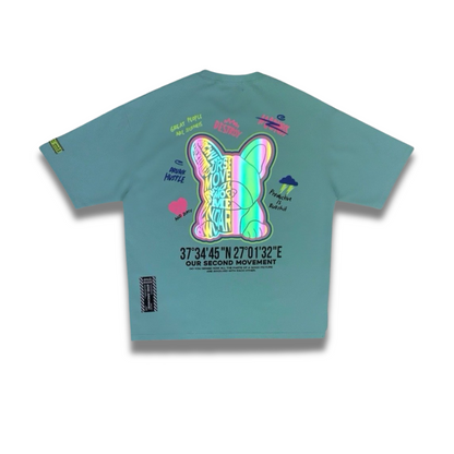 [2nd Archive]ブルドッグ反射Tシャツ(SAB124)