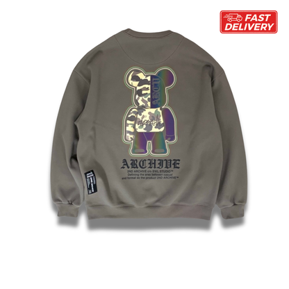 [2nd Archive] 2nd Archive 迷彩柄 クマのスエット (SAB92F)