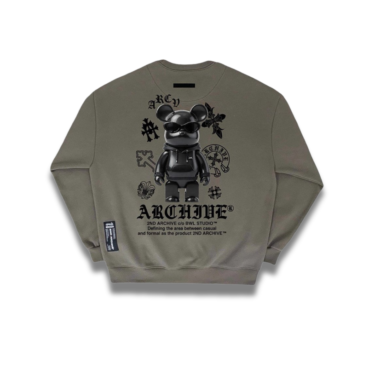 [2nd Archive]ブラッククロスベアスウェット(SAB219)