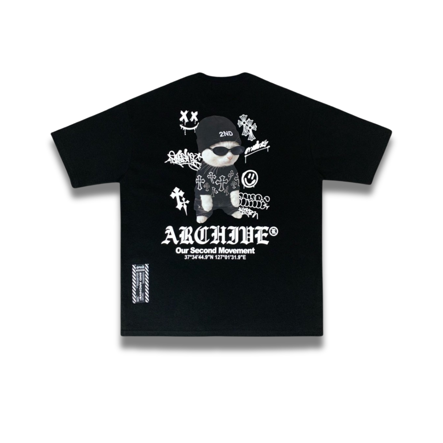 [2nd Archive]スワッグクロスキャットTシャツ(SAB234)