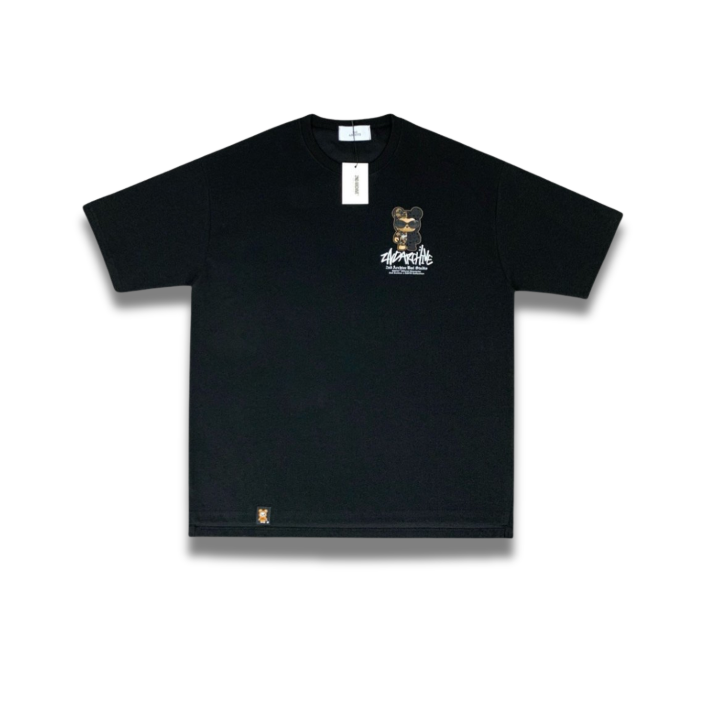 [2nd Archive]迷彩柄クマとサングラスのTシャツ(SAB217)