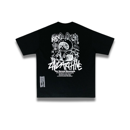 [2nd Archive] 不機嫌そうな猫のスケッチTシャツ(SAB245)