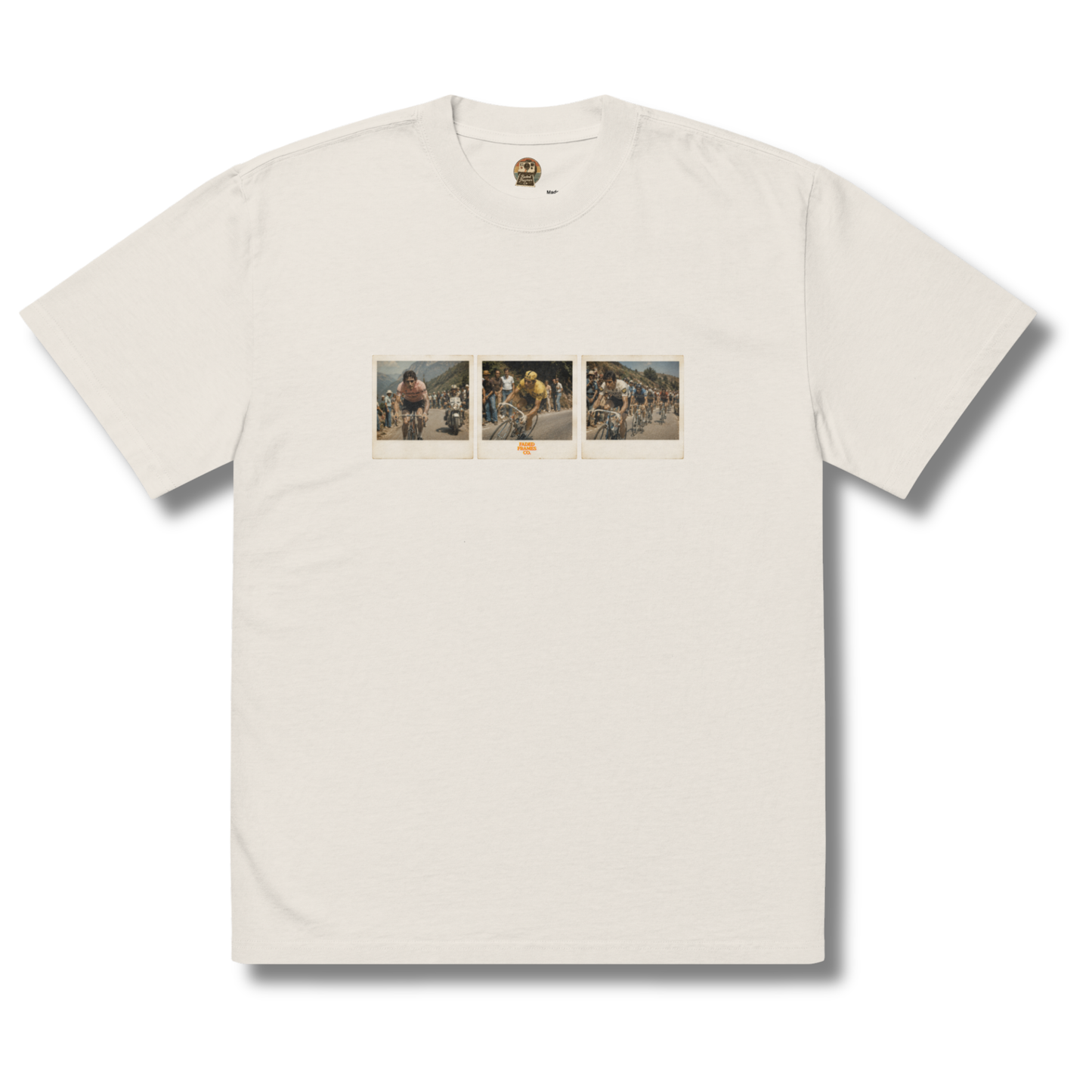 [Faded Frames Co.] ヴィンテージサイクリング写真Tシャツ (135)