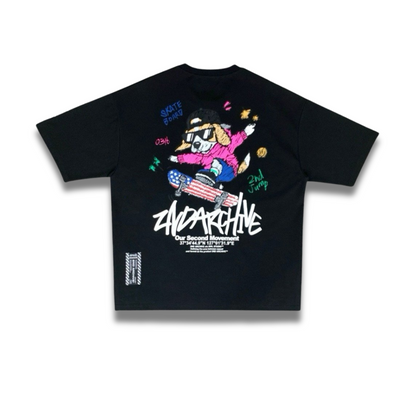 [2nd Archive] Skateboard Beagle T-shirt (SAB125)