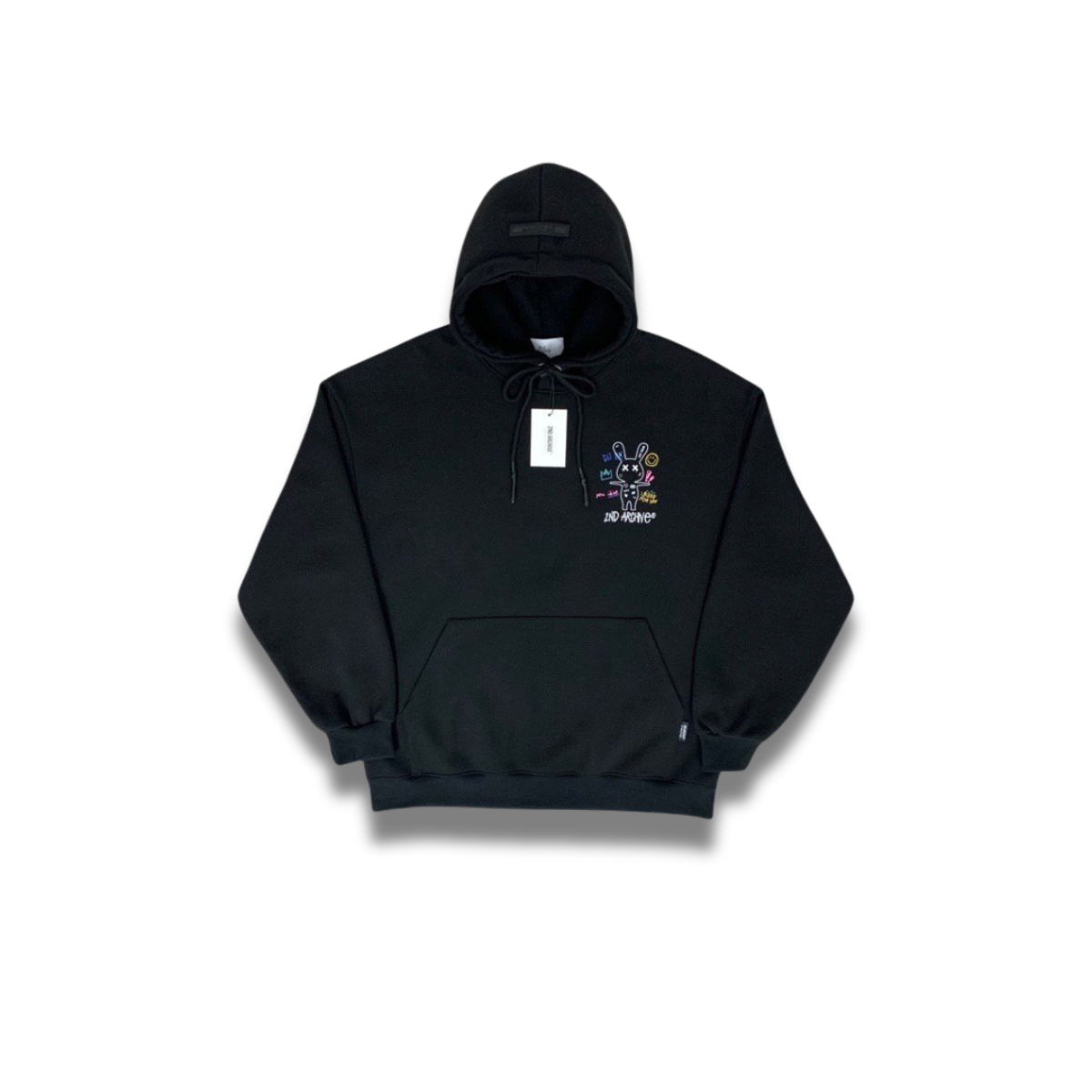 [2nd Archive] 落書きバニー スコッチ パーカー グラフィック プリント (SAB10F)