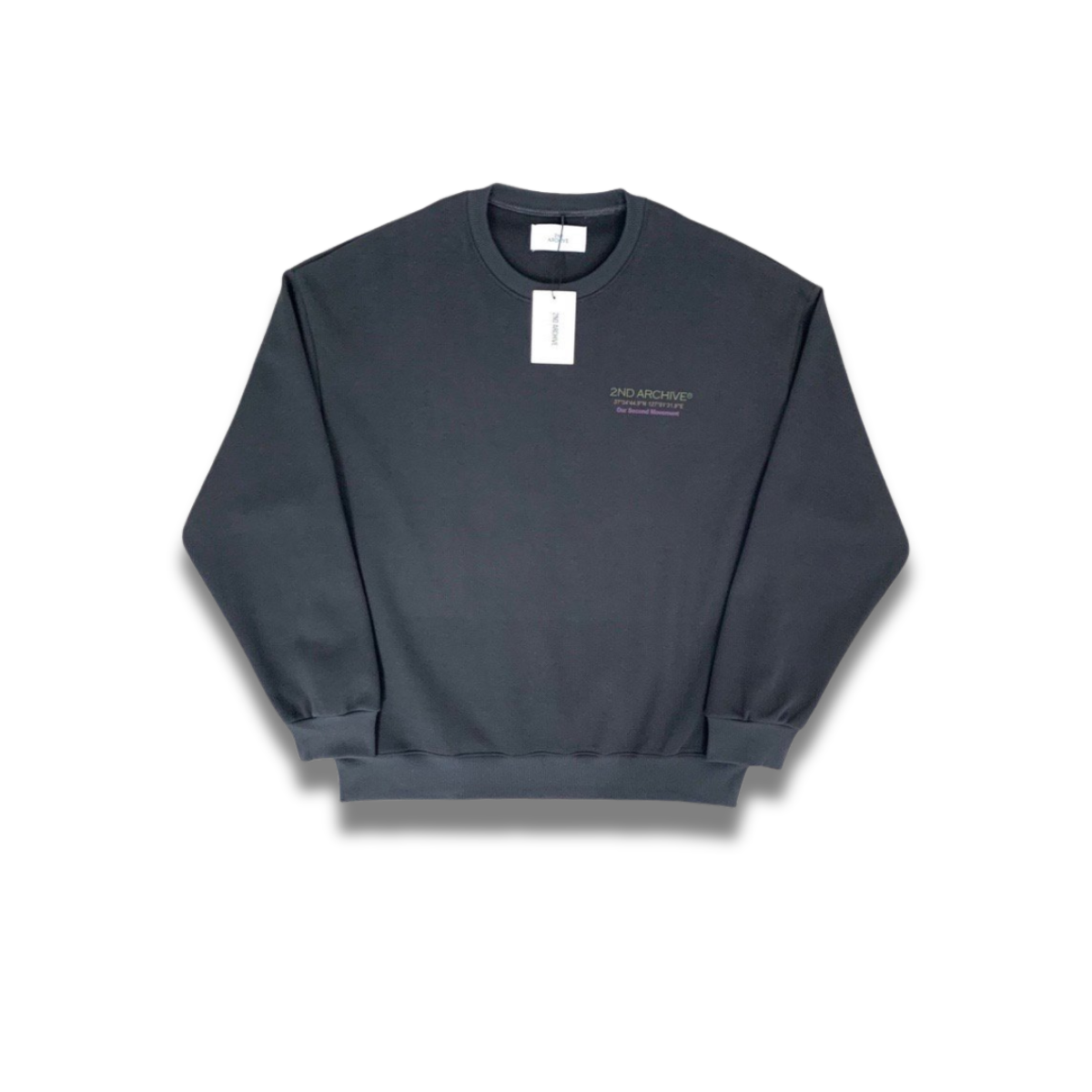 [2nd Archive] 刺繍ロゴ スウェット (SAB73)