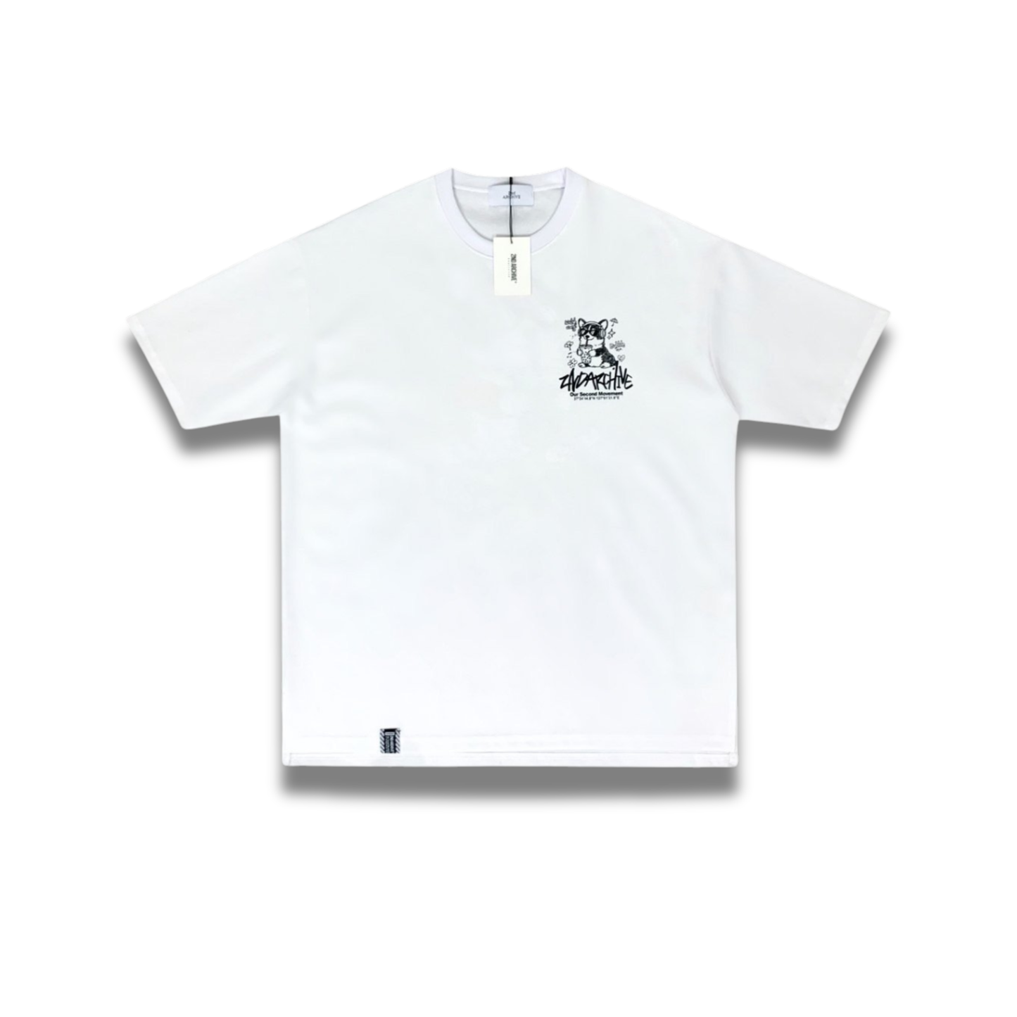 [2nd Archive]タピオカコーギーTシャツ(SAB249)