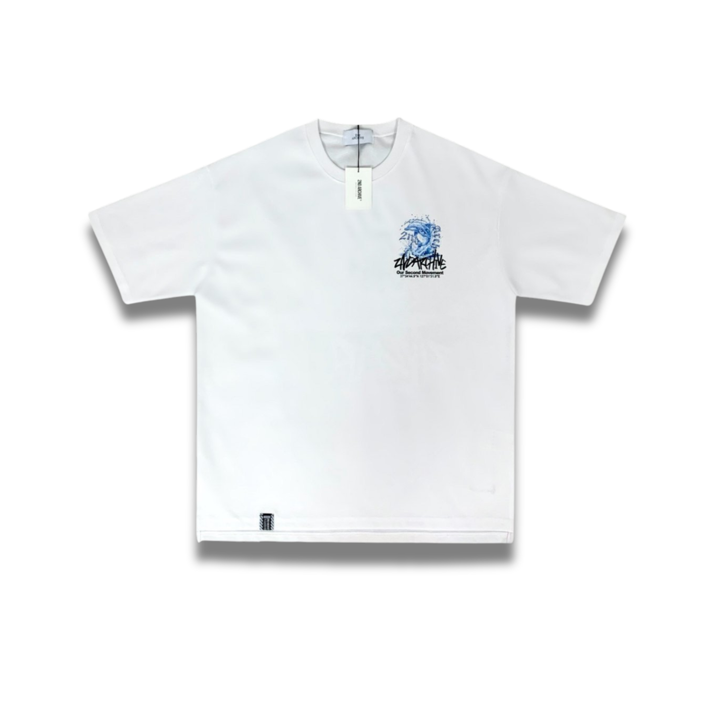 [2nd Archive]イルカの波Tシャツ(SAB239)