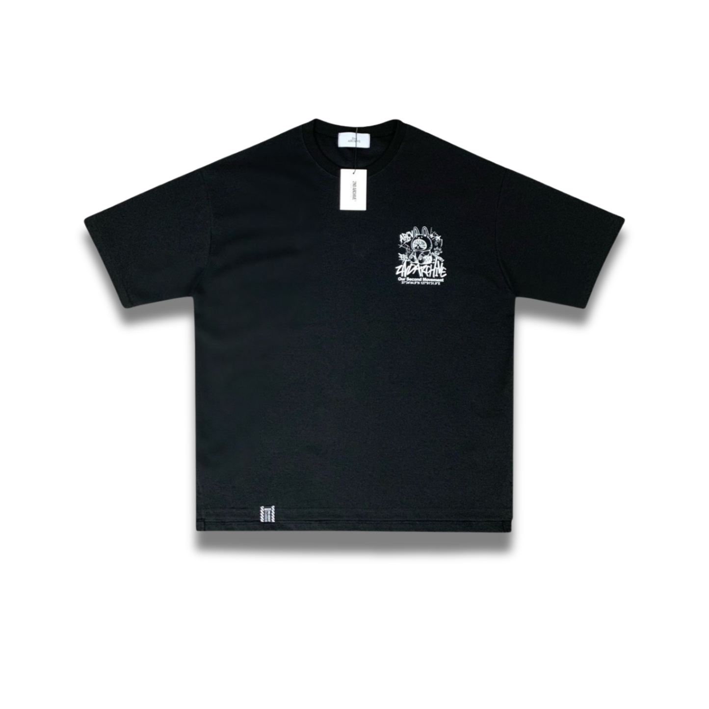 [2nd Archive]不機嫌そうな猫のスケッチTシャツ(SAB245)