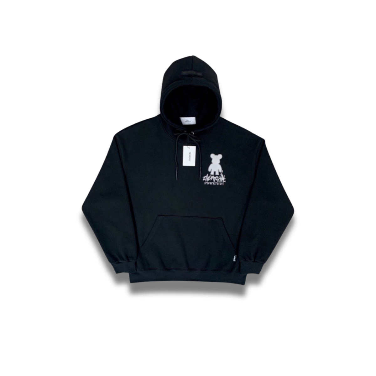 韓国製2nd Archiveのベアグラフィックパーカ。