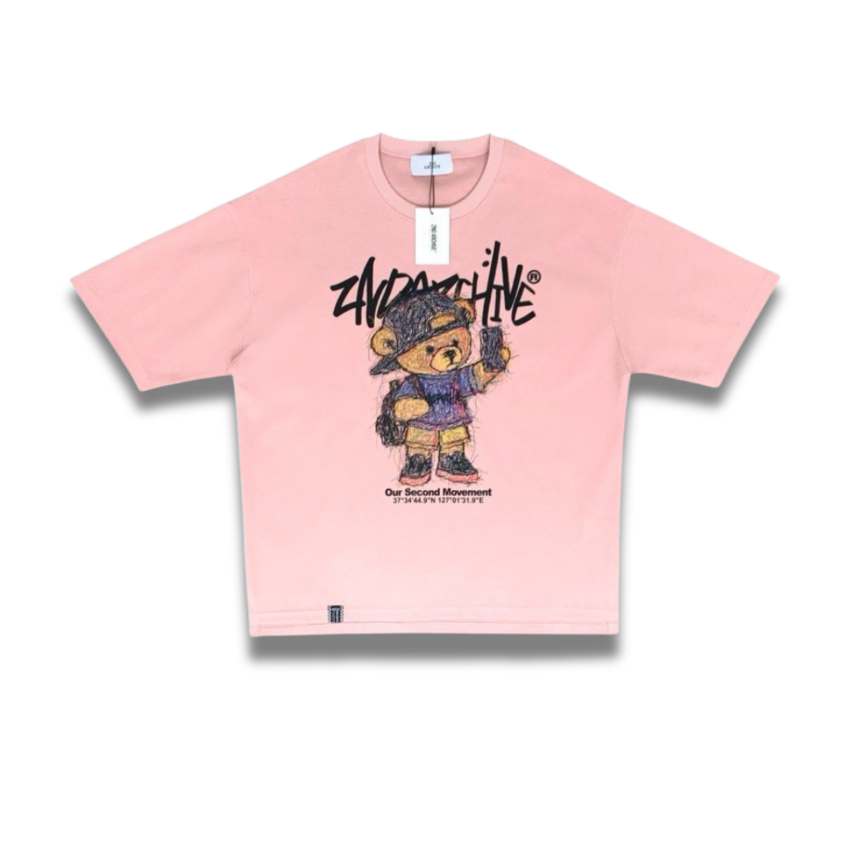 2025年トレンド、韓国Y2K風グラフィックTシャツ・オーバーサイズデザイン