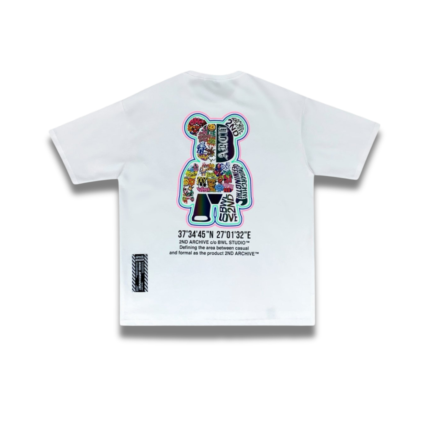 [2nd Archive]グラフィティベア反射Tシャツ(SAB231)