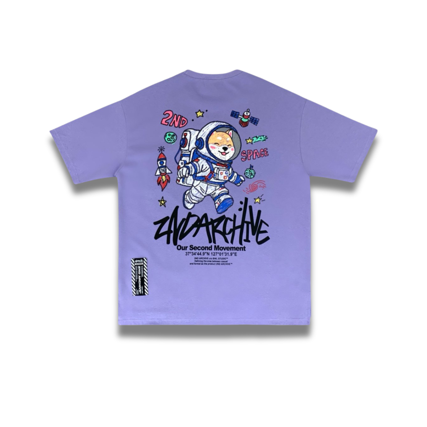 [2nd Archive]宇宙飛行士柴犬Tシャツ(SAB230)