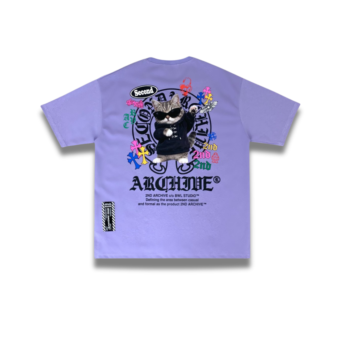 [2nd Archive]サークルダブキャットTシャツ(SAB223)