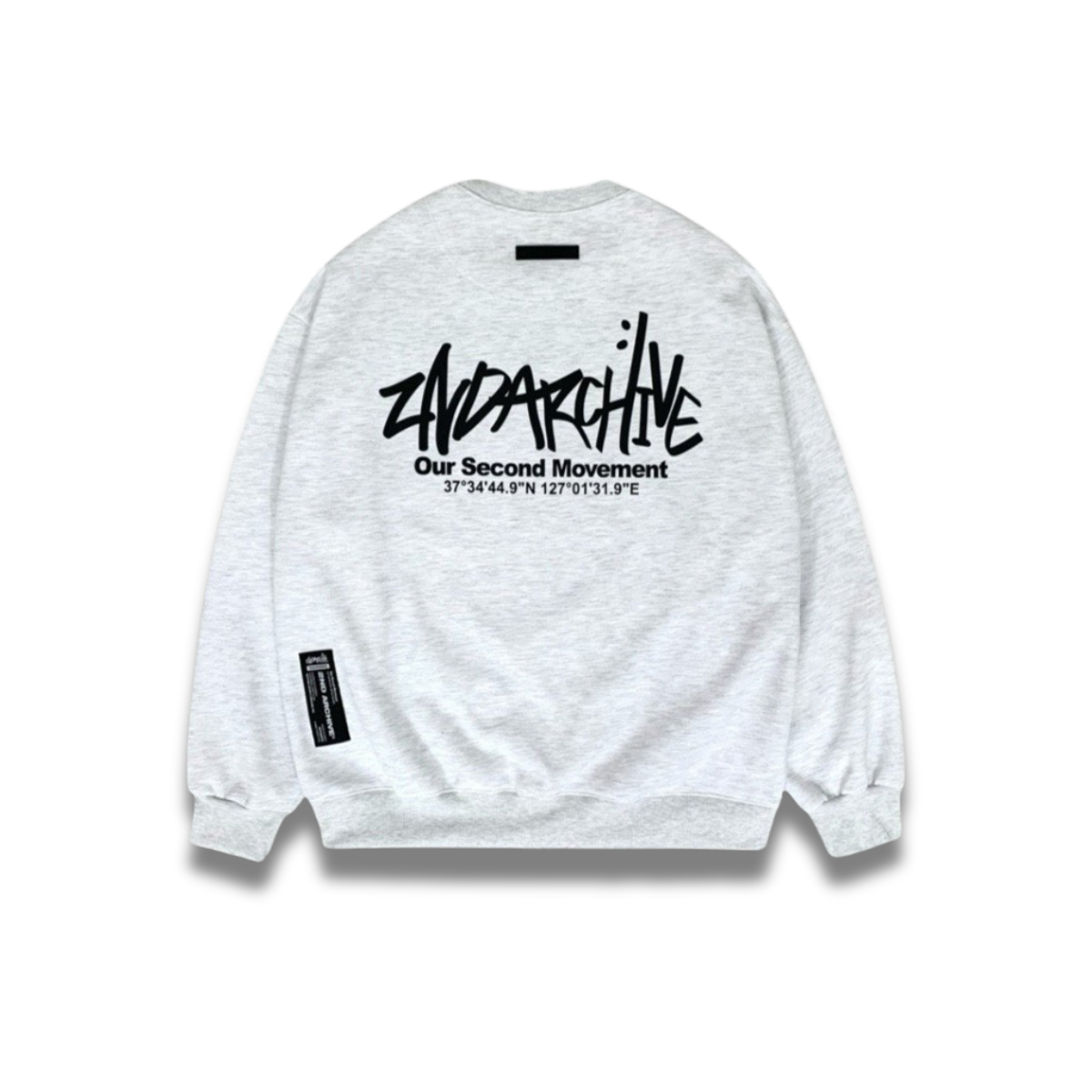 袖とリブ部分の素材感がわかるディテール写真