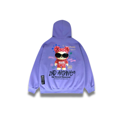 [2nd Archive]ピンクのヒョウ柄サングラスパーカー※セット販売あり(SAB213)