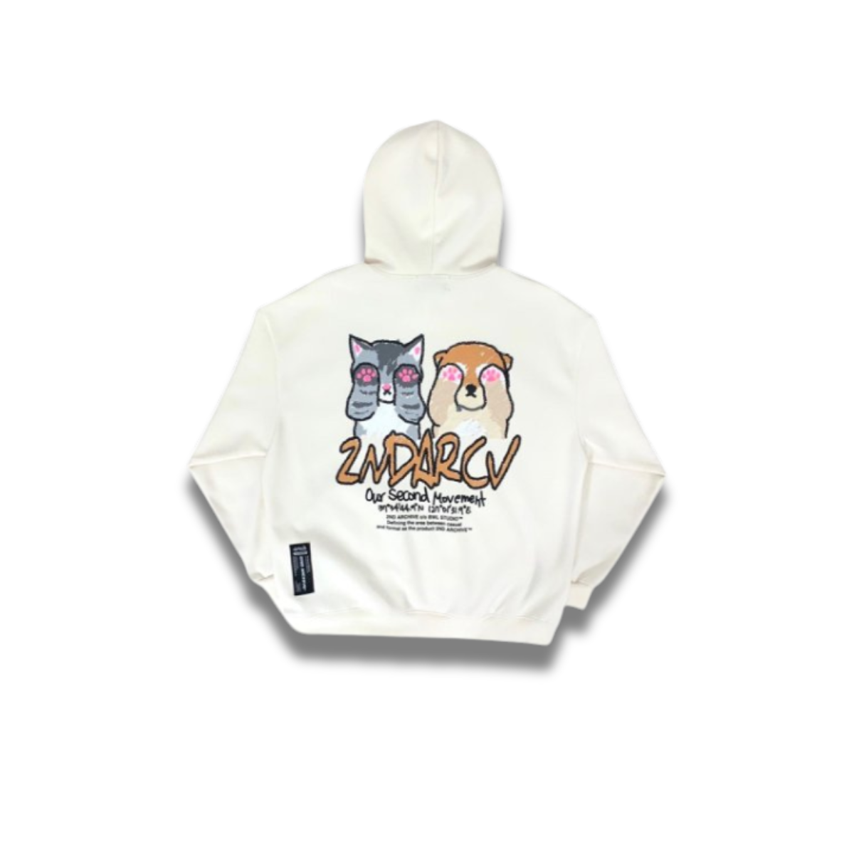 Premium hoodie with cool, minimalist design from 2nd Archive.