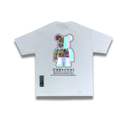 [2nd Archive]グラフィティベア反射Tシャツ(SAB231)